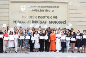 Алғаш рет Әзірбайжан мұғалімдеріне қазақстандық Педагогикалық шеберлік орталығының сертификаттары табыс етілді