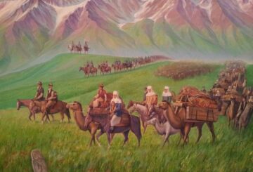 Қалқа өзені бойында