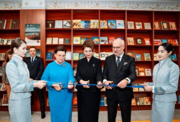 Эстон әдебиеті бұрышы ашылды