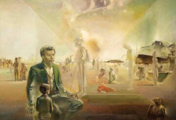 Боз далада  Шыңғыс отыр...