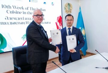 Италия Республикасының делегациясы Жетісу университетіне ресми сапармен келді