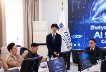 Жетісу университетінде «AI SANA CONTEST: WE LEARN, CREATE, CHANGE THE FUTURE» республикалық байқауы өтті
