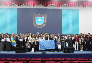 Жас дипломаттар БҰҰ жобасына қатысты